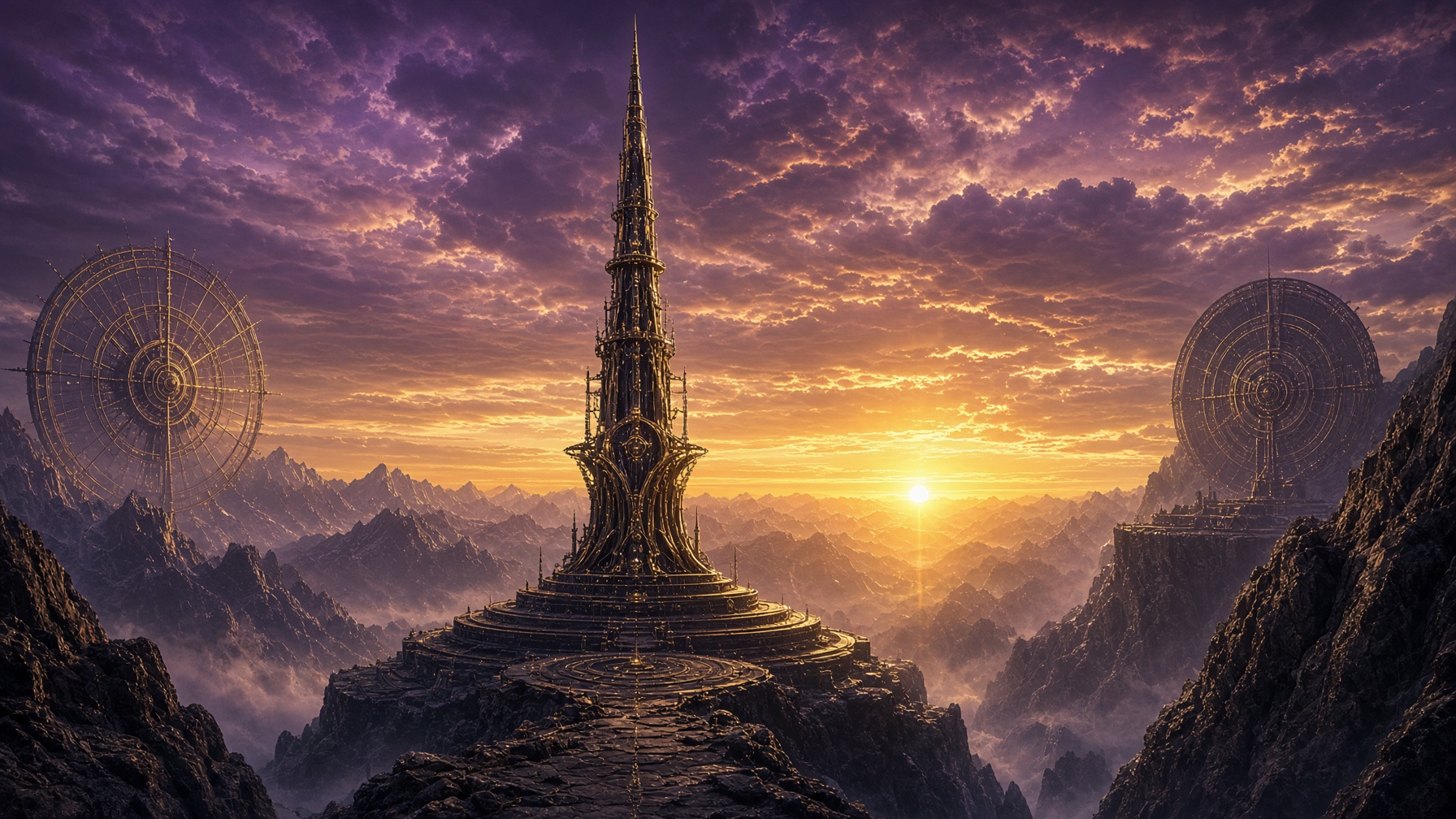 The Spire of Eternal Sunset — Codex Fragment