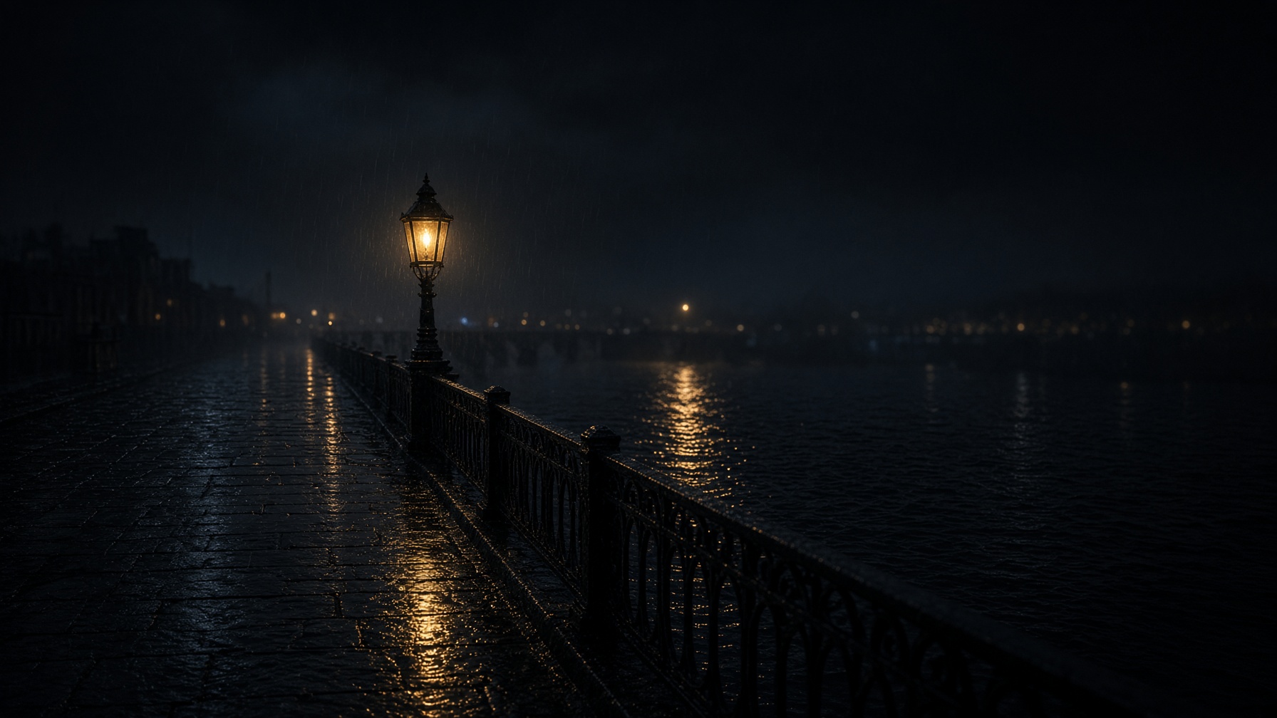 The Kept Bridge — Digital still — Digital Art Editions | Aestas Infinity