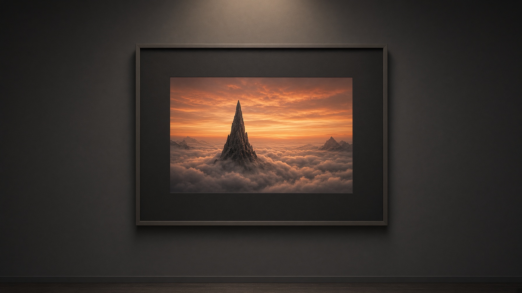 The Spire of Eternal Sunset — Copper Hour | Fine Art Editions | Aestas Infinity