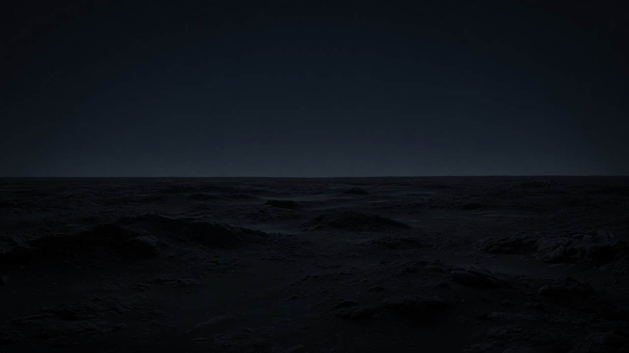 Cosmic Silence — a gothic nave under a sky with no names