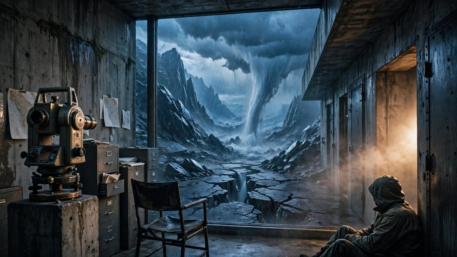 A room opened onto the canyon. The count stops at the door.