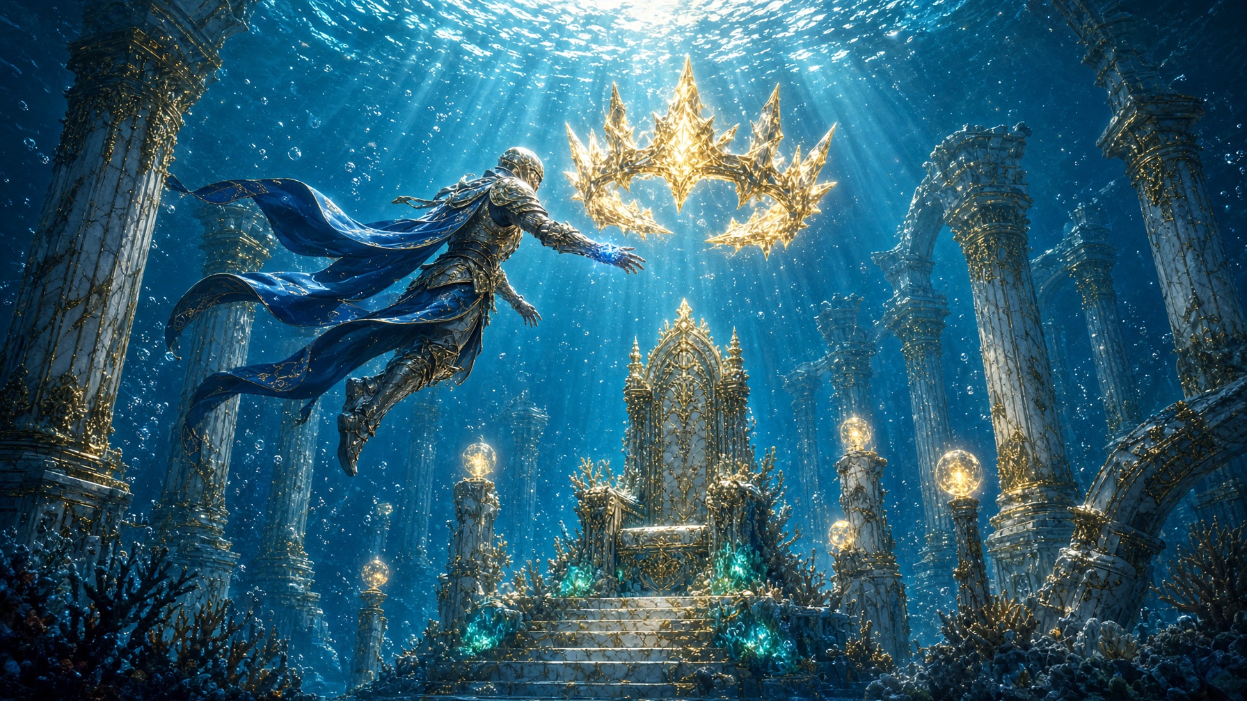 The Crown of Sunken Stars — the earlier key still