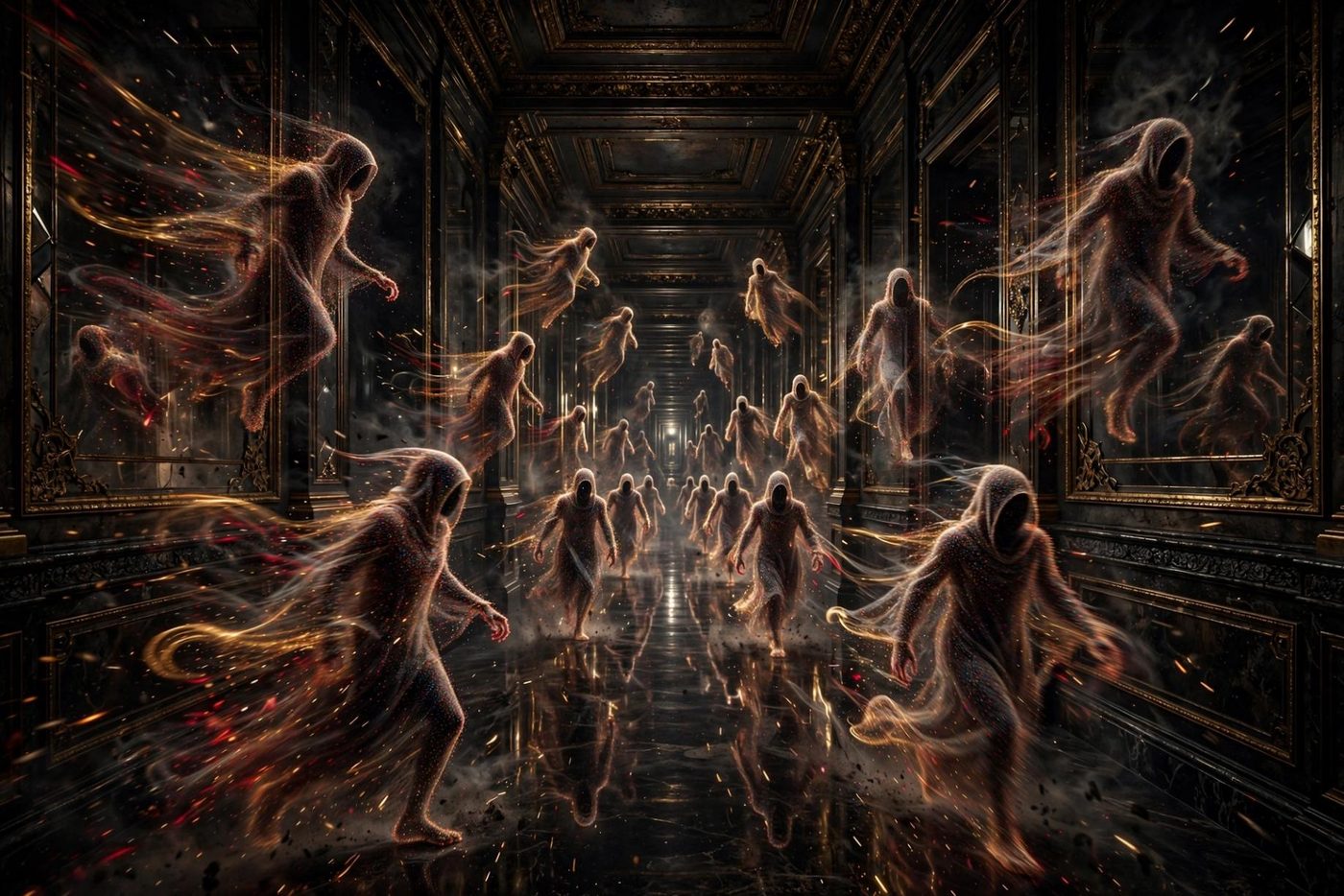 The corridor that remains when the pulse has already gone.