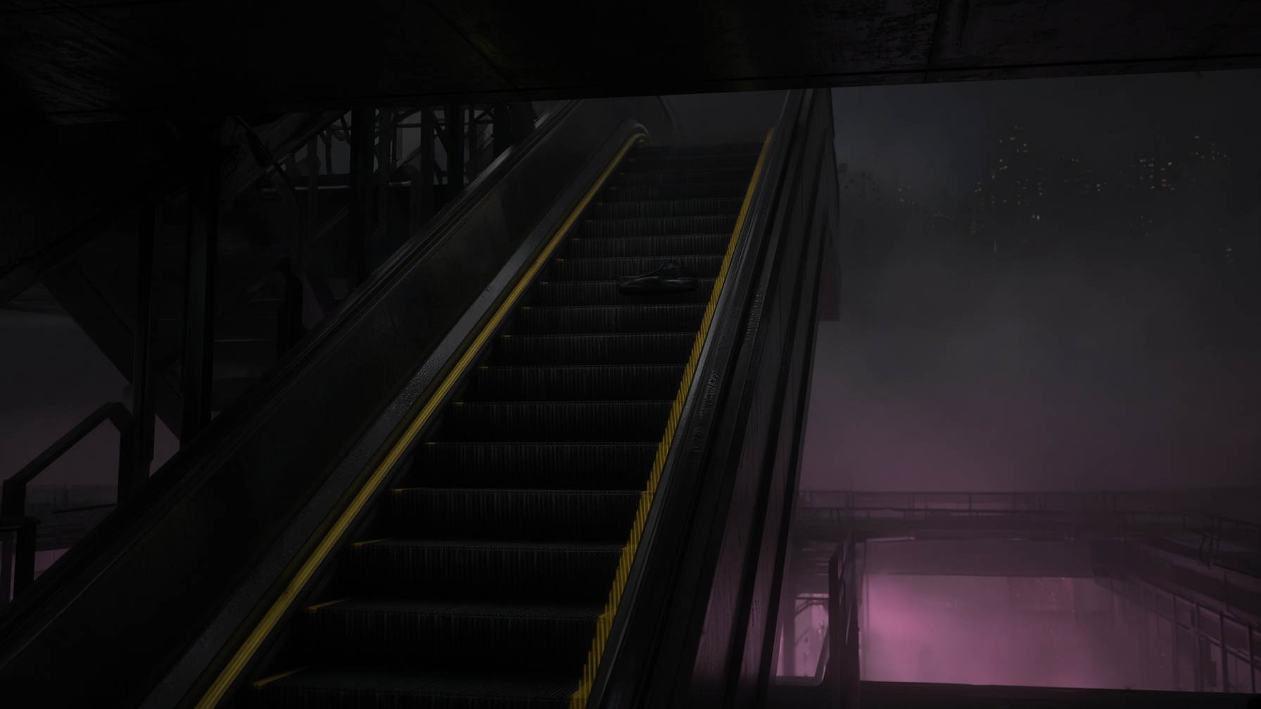 The Unlit Escalator — Aestas Infinity