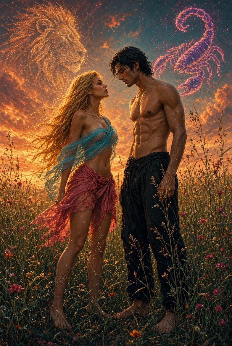 Leo Woman & Scorpio Man — Aestas Infinity