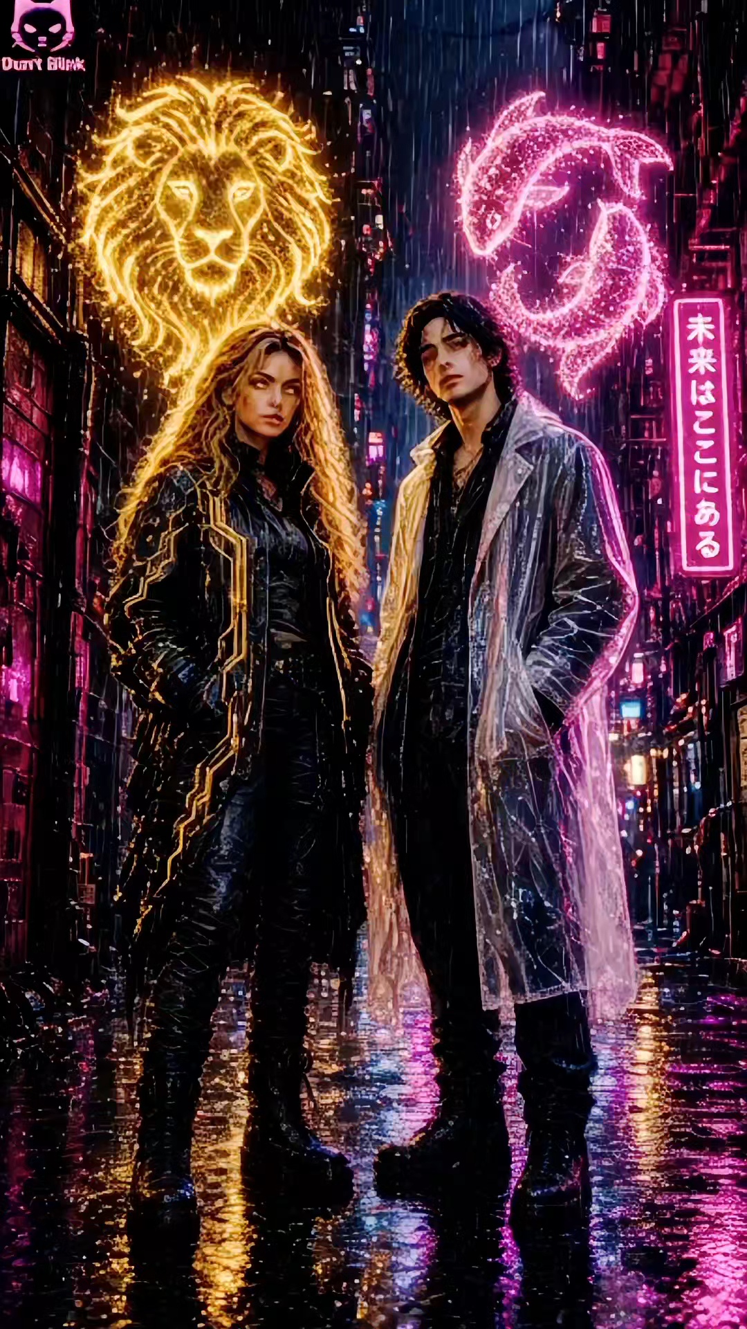 Leo Woman × Pisces Man — Aestas Infinity