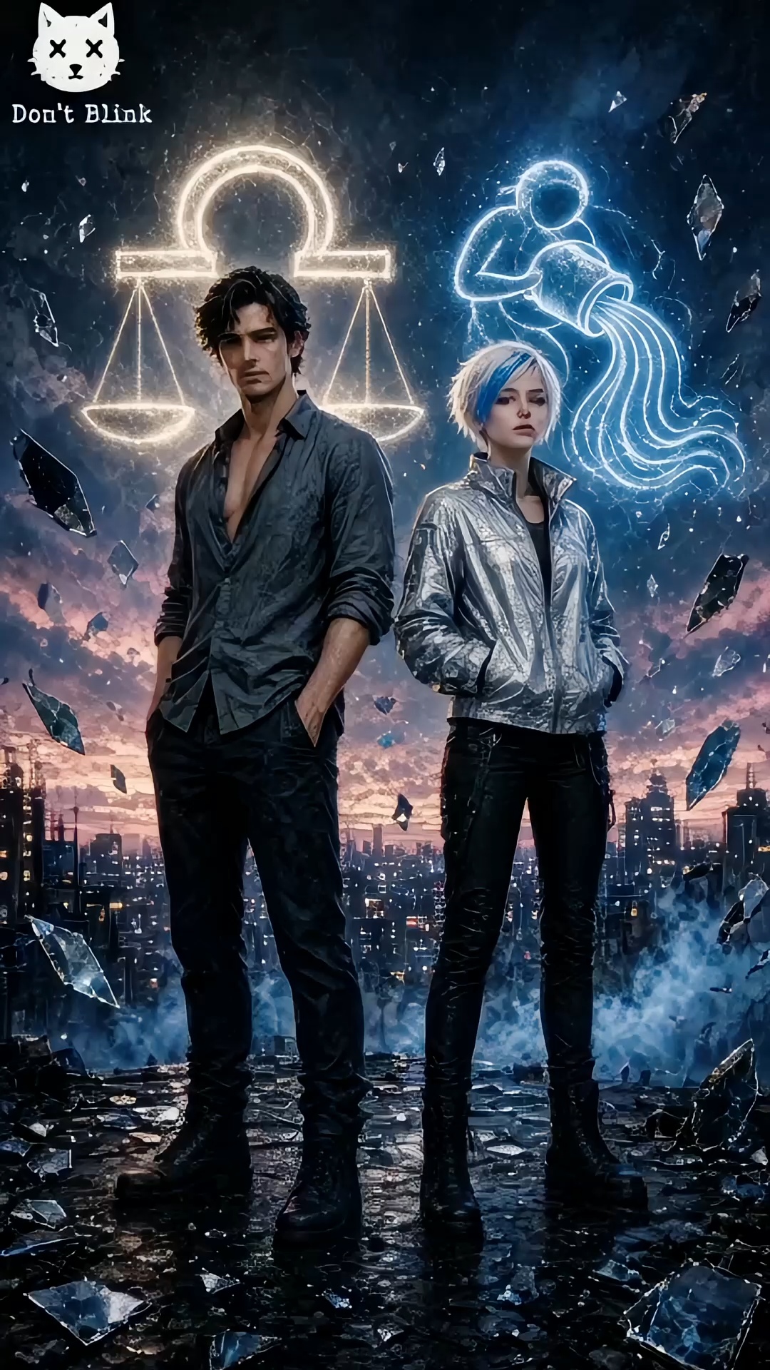 Libra Man × Aquarius Woman — Aestas Infinity