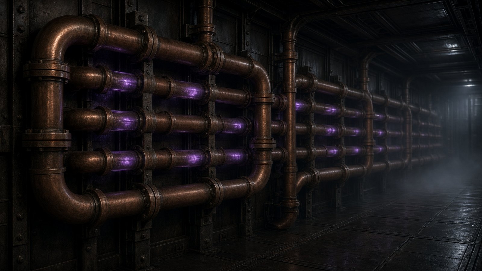 The corridor is already longer than the plan. The door is already open.