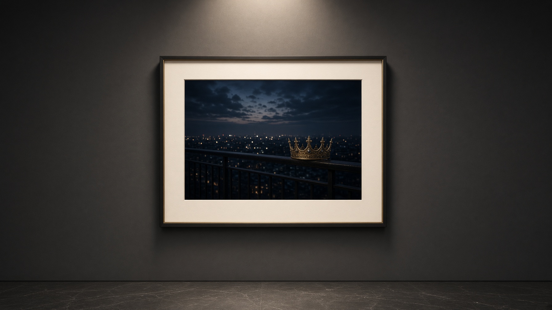 The Uncaught Crown — Frame print — Fine Art Editions | Aestas Infinity