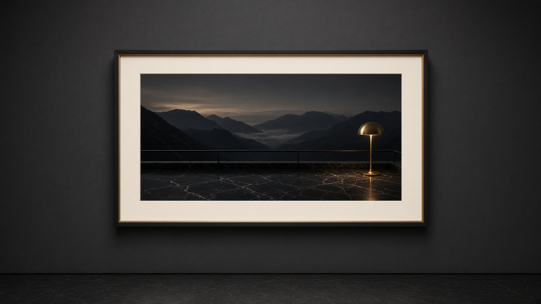 The Upper Step — Frame print — Aestas Infinity