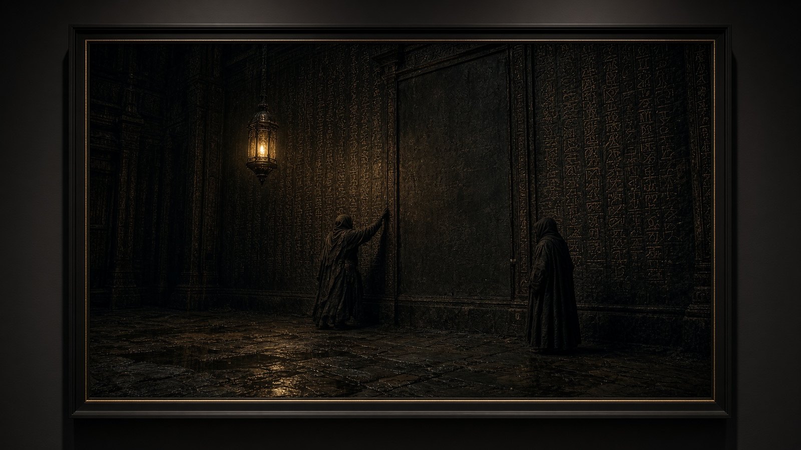The Wall — Frame print | Aestas Infinity