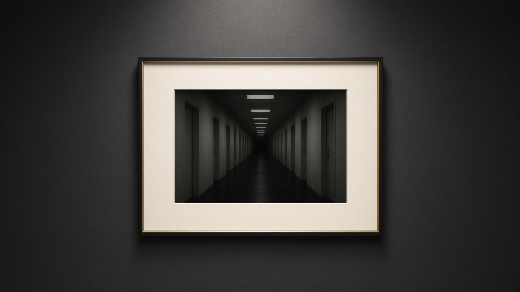 The Hallway — Frame print — Fine Art Editions | Aestas Infinity