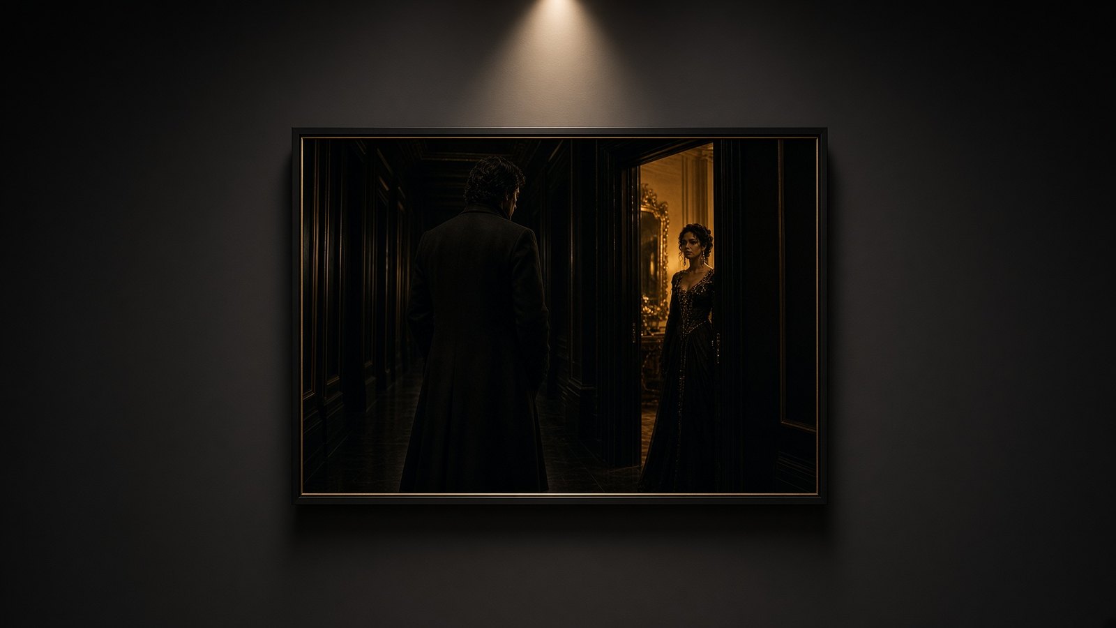 I Don't Stay — Frame print — Aestas Infinity