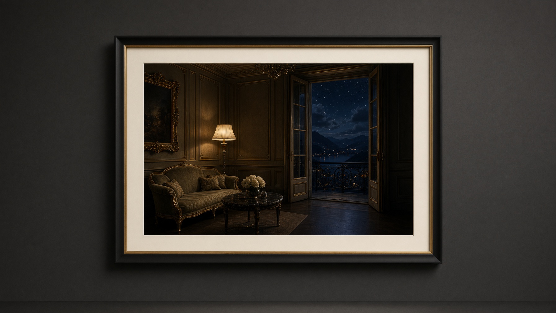 Room or Road — Frame print — Aestas Infinity