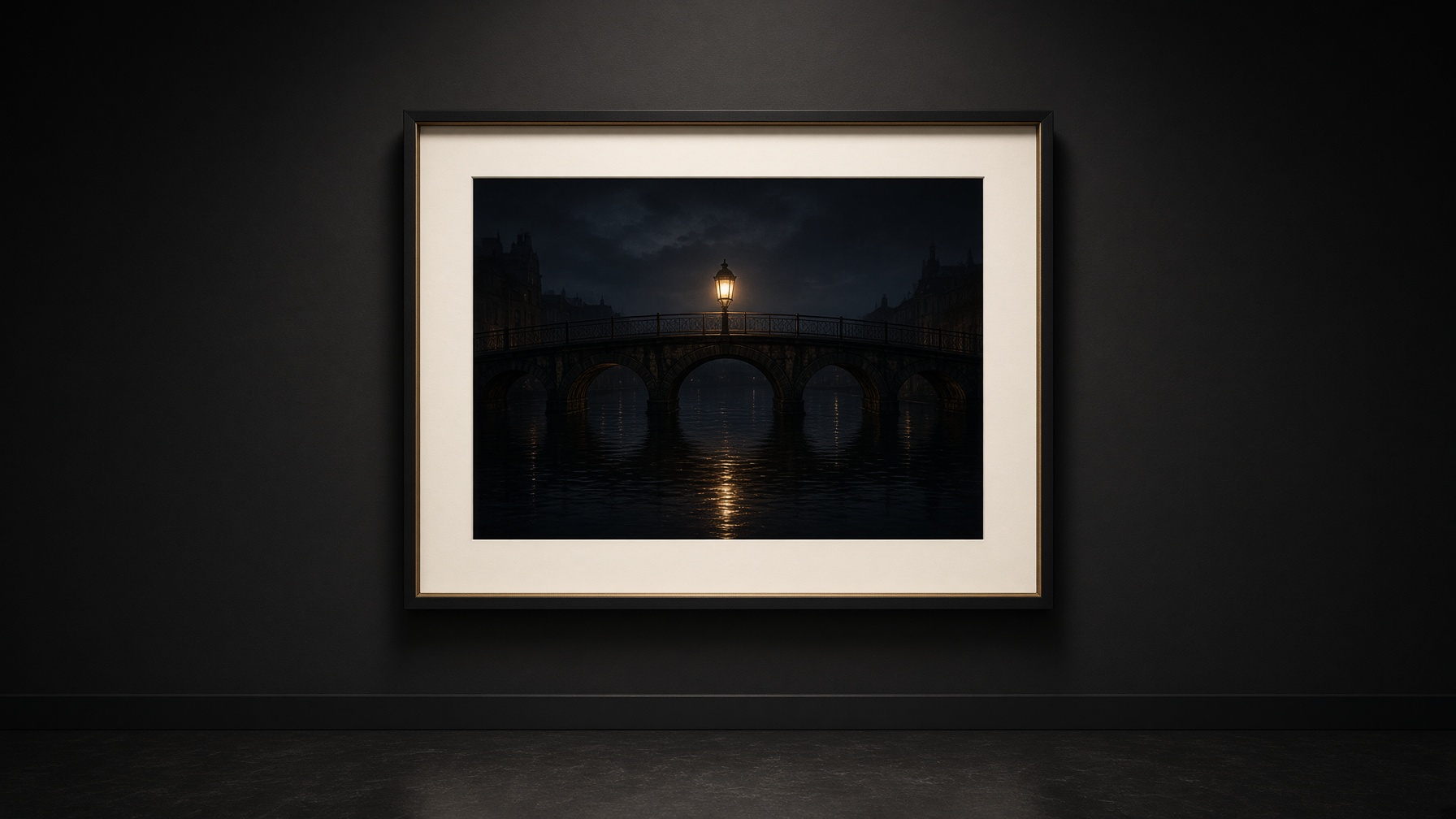 The Kept Bridge — Frame print — The Showcase | Aestas Infinity