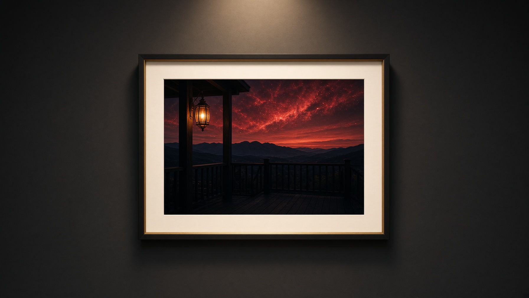 I Remain — Frame print — Aestas Infinity