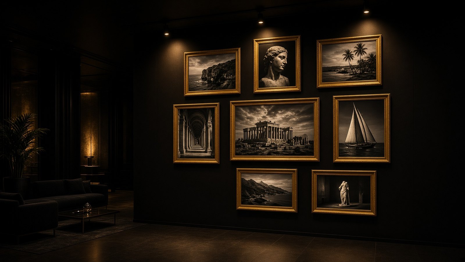 Frames — Instagram stills compiled as archive rooms | Aestas Infinity