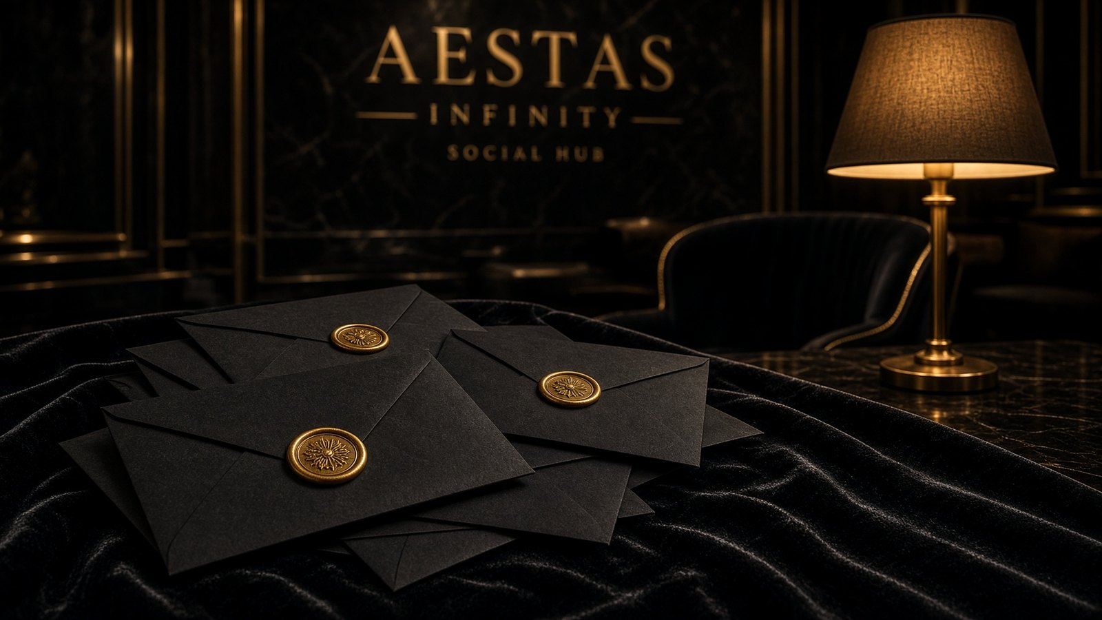 Letters — private doors of the Social Hub | Aestas Infinity