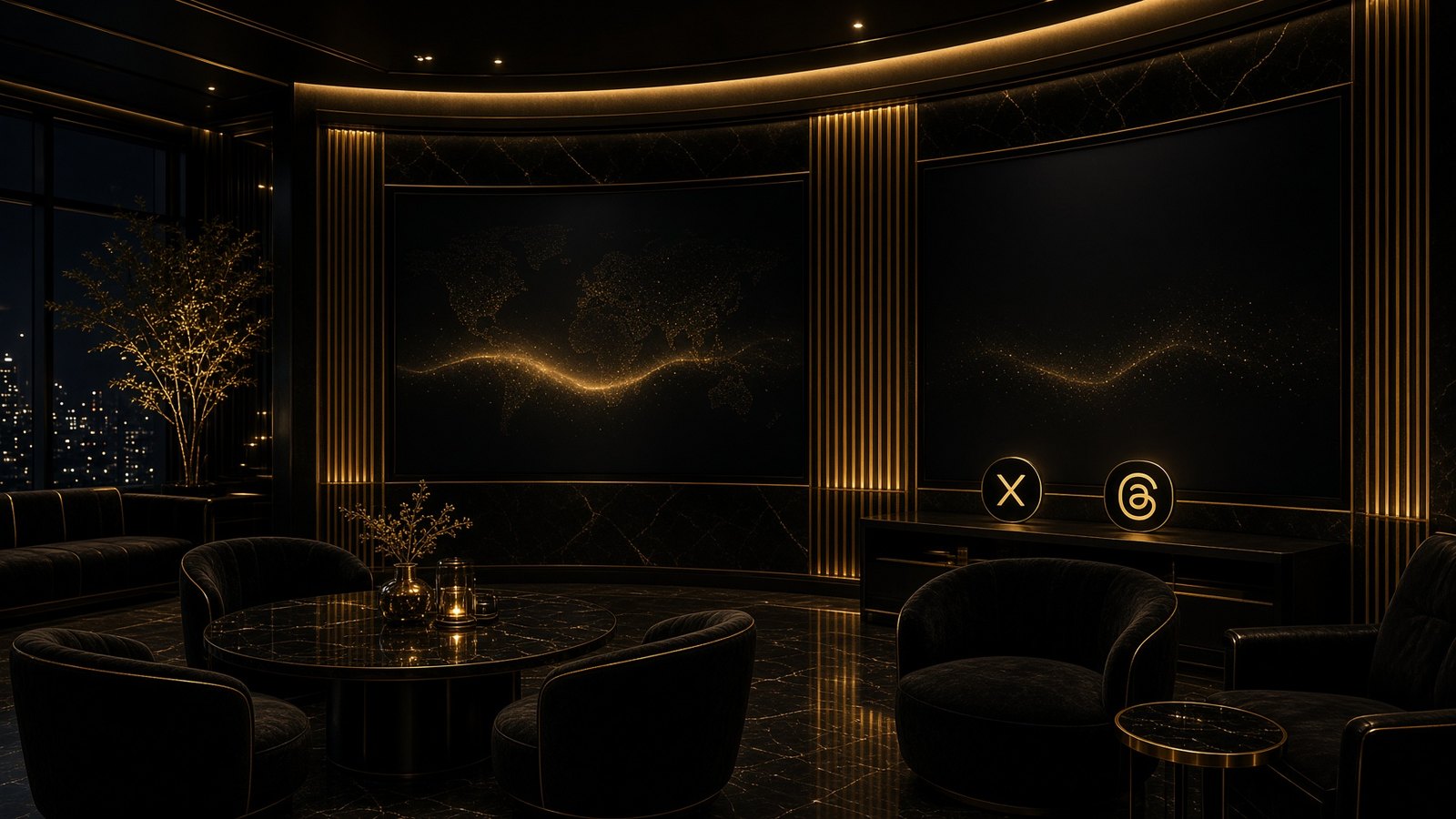 Signal — X and Threads compiled as archive rooms | Aestas Infinity