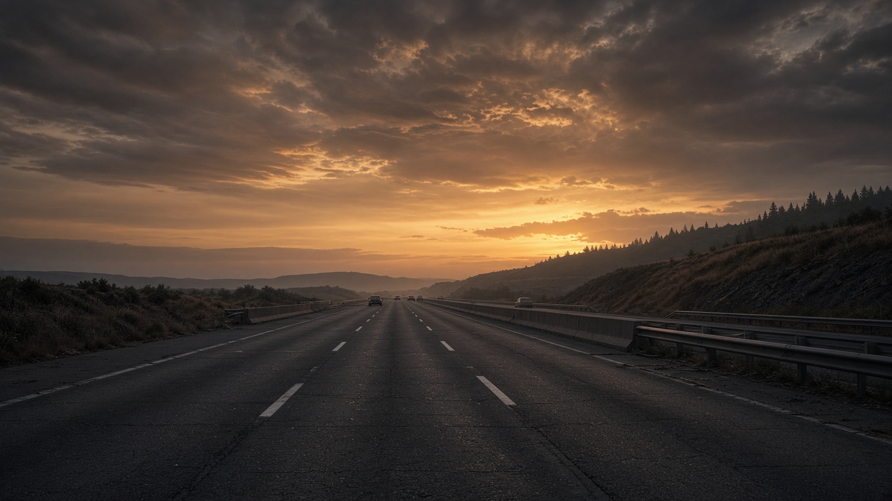 Empty Motorway