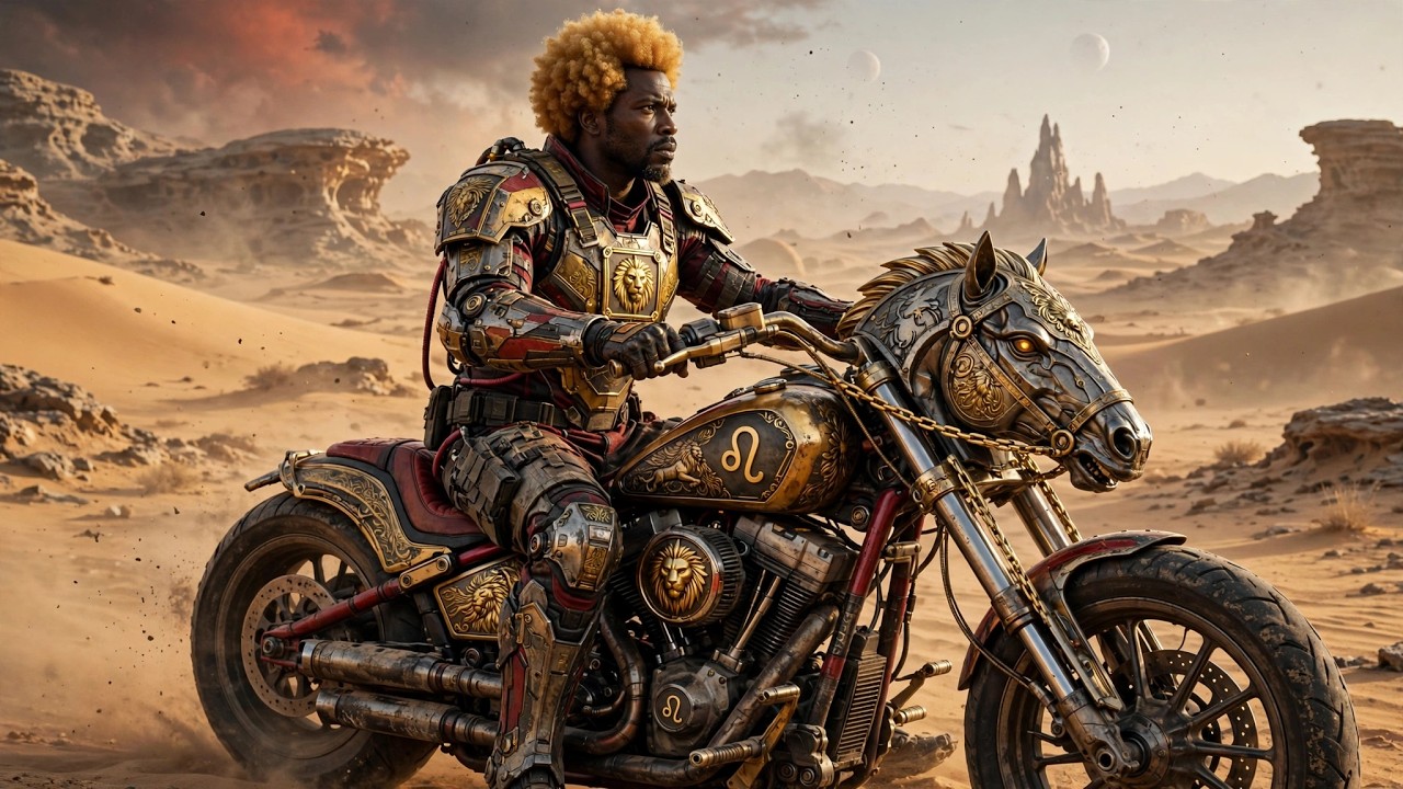 Knight Horse. Zodiacs Chopper. Every zodiac has a bike.