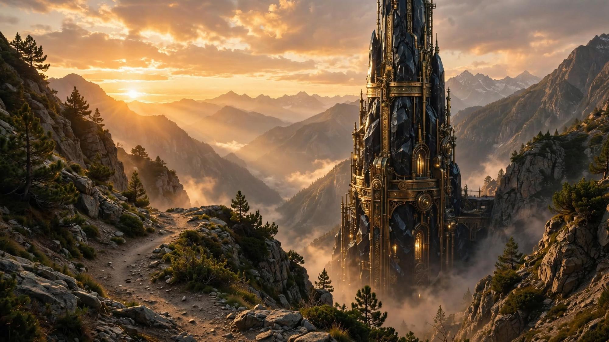 The Spire of Eternal Sunset