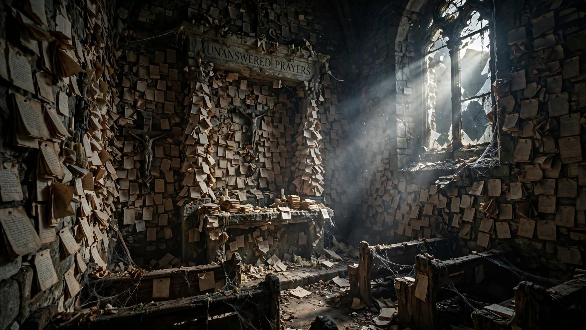 Chapel of unanswered prayers.