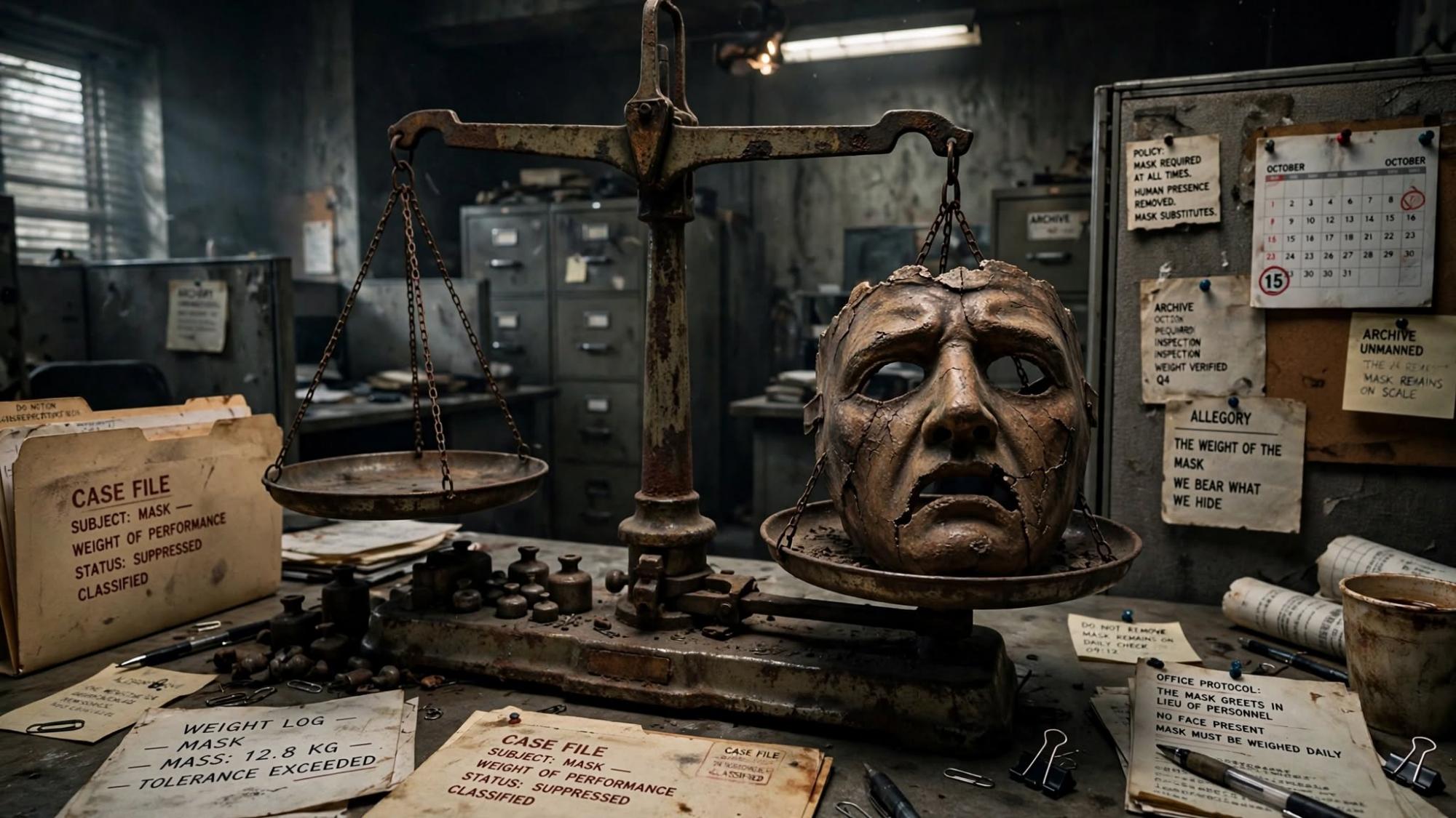 The Weight of the Mask