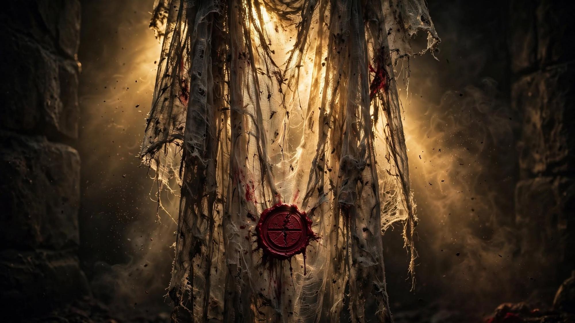 The veil. A sign hides another sign.