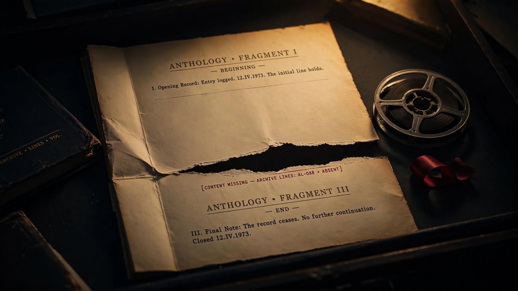 The reel is missing. The number is kept.