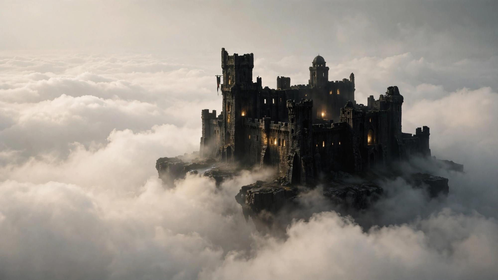 A fortress above the clouds. No road reaches it.