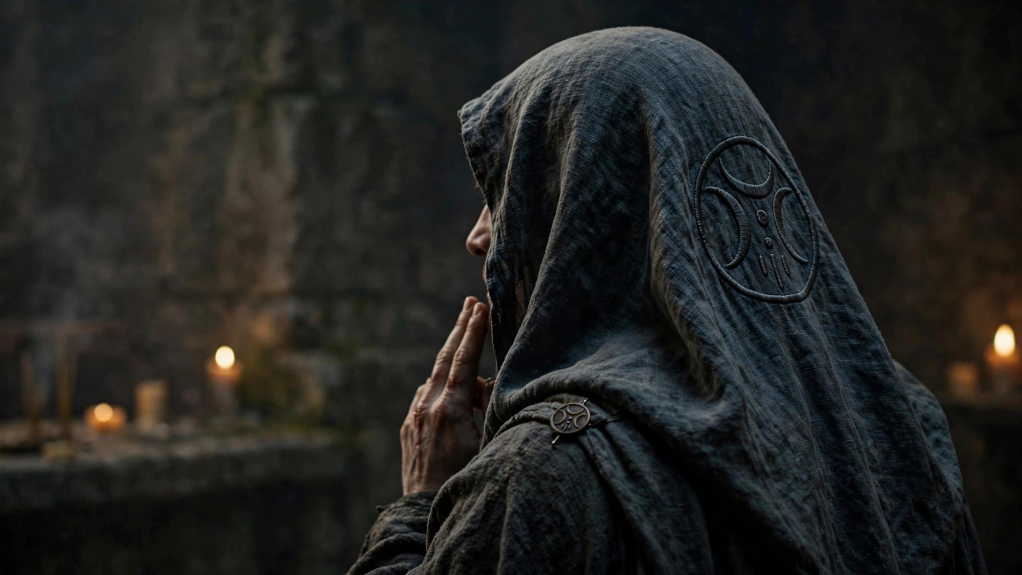 Mark of the Quiet Order. A symbol, not a name.