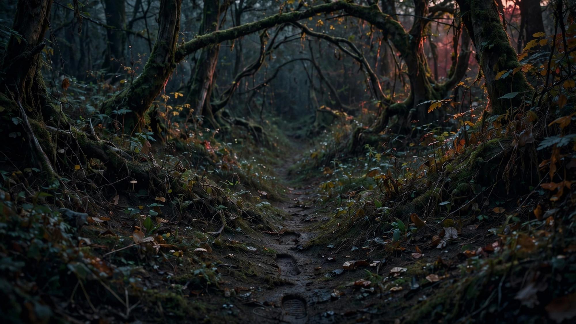 A path with no name. A trace, then nothing. No sign and no carved stone.