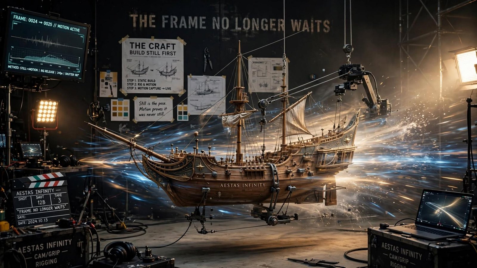 The ship built still first, then proved by motion.